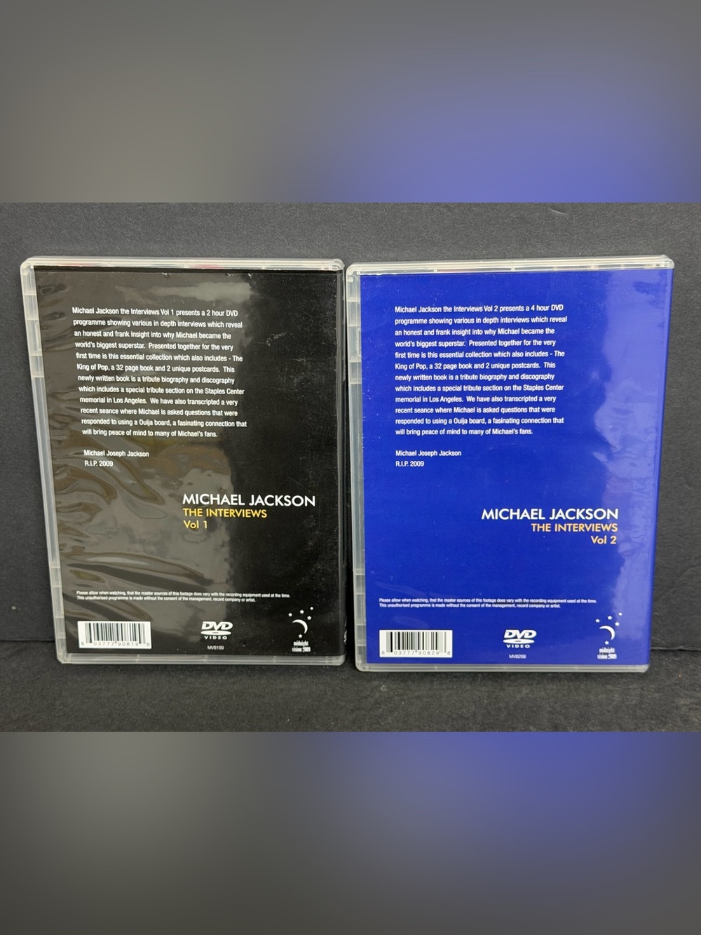 Michael Jackson: The Interviews, Vol. 1 & 2 RARE (DVD) - Picture 2 of 3